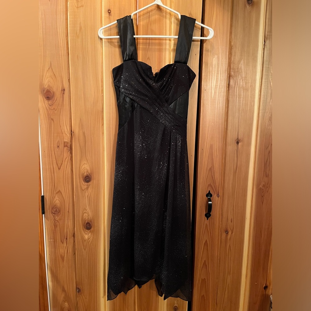Vintage Le Chateau Black Dress